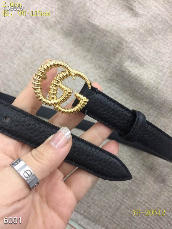 Gucci Belt 20mm 90-115cm 8L05